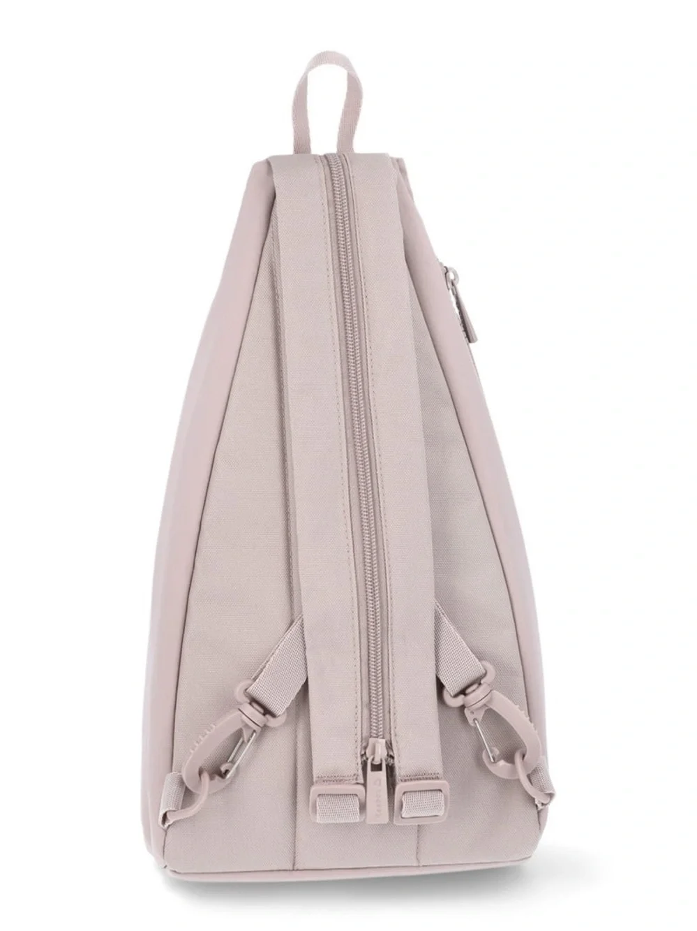 Reebok Women’s Maeve Pale Pink Convertible Crossbody Sling Backpack (Mocha)